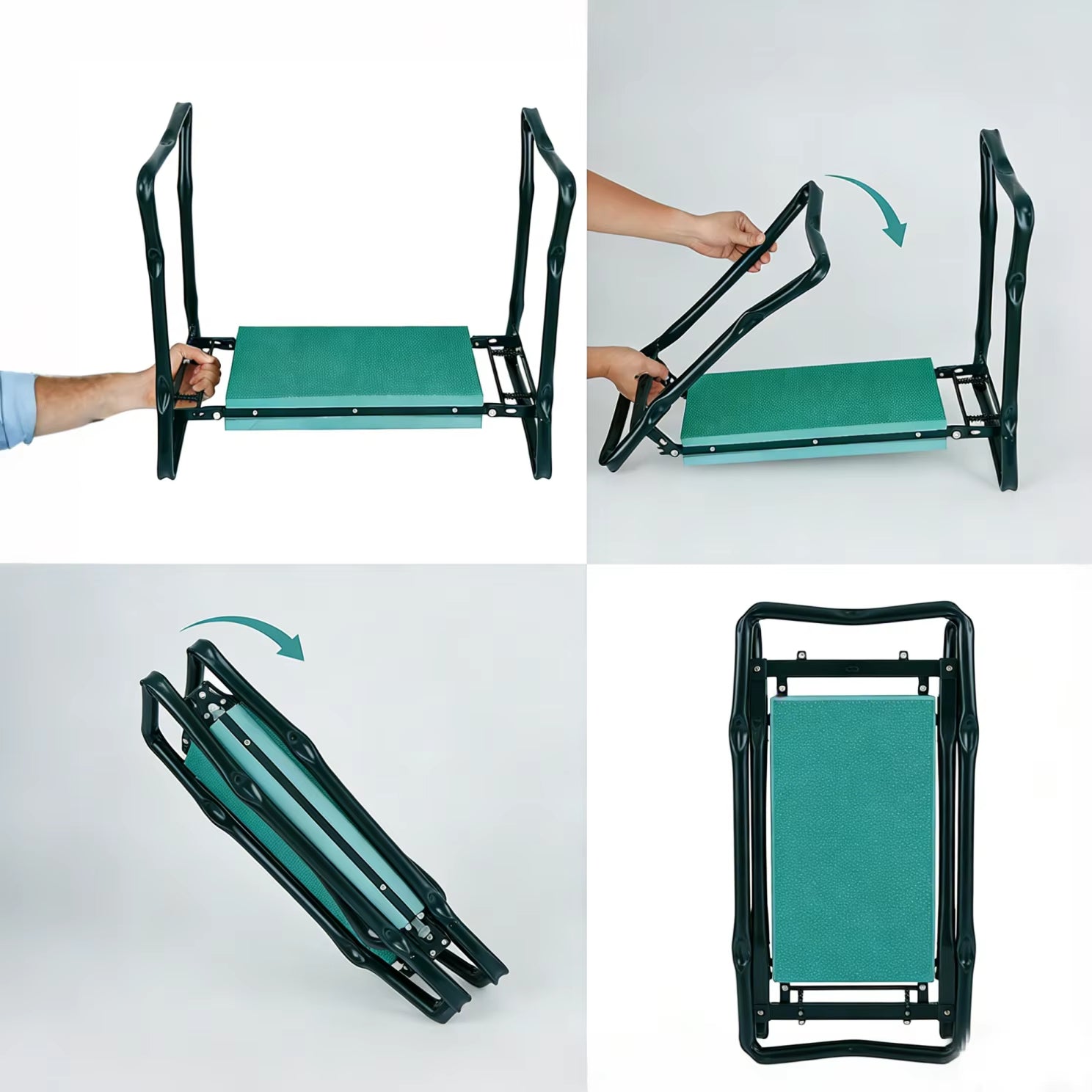 Garden Kneeler and Seat, Upgraded Folding Garden Kneeler and Seat, Upgraded Folding Garden Bench Portable with Foam EVA Kneeling